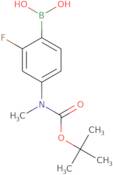 4-(N-Boc-N-methylamino)-2-fluorophenylboronic acid