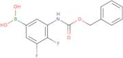 (3-{[(Benzyloxy)carbonyl]amino}-4,5-difluorophenyl)boronic acid