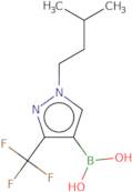 1-Isopentyl-3-(trifluoromethyl)pyrazole-4-boronic acid