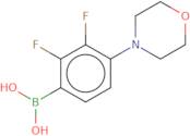 2,3-Difluoro-4-morpholinophenylboronic acid