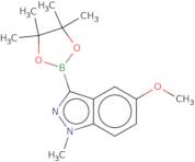 5-Methoxy-1-methyl-3-(4,4,5,5-tetramethyl-1,3,2-dioxaborolan-2-yl)-indazole