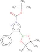 tert-Butyl 3-phenyl-4-(4,4,5,5-tetramethyl-1,3,2-dioxaborolan-2-yl)-pyrazole-1-carboxylate