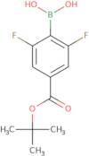 4-(tert-Butoxycarbonyl)-2,6-difluorophenylboronic acid