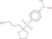 4-(1-Butyl-1-cyclopentylsulfonyl)phenylboronic acid