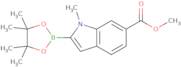 1-Methyl-6-(methoxycarbonyl)indole-2-boronic acid pinacol ester
