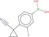 4-(1-Cyanocyclopropyl)-3-fluorophenylboronic acid