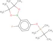 5-(t-Butyldimethylsilyloxy)-2-fluorophenylboronic acid pinacol ester