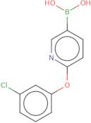 2-(3-Chlorophenoxy)pyridine-5-boronic acid