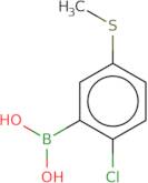 2-Chloro-5-(methylsulfanyl)phenylboronic acid