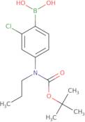 4-(N-Boc-N-propylamino)-2-chlorophenylboronic acid