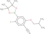 4-Cyano-2-fluoro-5-isobutoxyphenylboronic acid pinacol ester