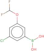 [3-chloro-5-(difluoromethoxy)phenyl]boronic acid