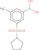 [3-Methyl-5-(pyrrolidine-1-sulfonyl)phenyl]boronic acid