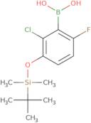 3-[(tert-Butyldimethylsilyl)oxy]-2-chloro-6-fluorophenylboronic acid