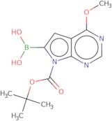 7-Boc-4-methoxypyrrolo[2,3-d]pyrimidine-6-boronic acid