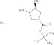 Trans-1-Boc-3-amino-4-methylpyrrolidine hydrochloride