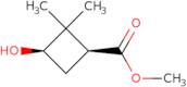 Methyl 3-hydroxy-2,2-dimethylcyclobutane-1-carboxylate