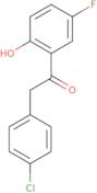 2-(4-Chlorophenyl)-5'-fluoro-2'-hydroxyacetophenone