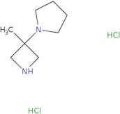 1-(3-Methylazetidin-3-yl)pyrrolidine dihydrochloride