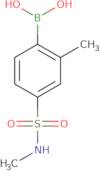 2-Methyl-4-(N-methylsulfamoyl)phenylboronic acid