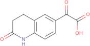 2-Oxo-2-(2-oxo-1,2,3,4-tetrahydroquinolin-6-yl)acetic acid