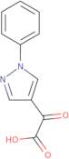 2-Oxo-2-(1-phenyl-1H-pyrazol-4-yl)acetic acid