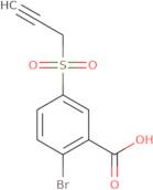 2-Bromo-5-(prop-2-yne-1-sulfonyl)benzoic acid