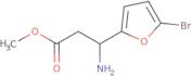 Methyl 3-amino-3-(5-bromofuran-2-yl)propanoate