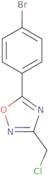 5-(4-Bromophenyl)-3-(chloromethyl)-1,2,4-oxadiazole