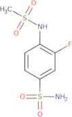 3-Fluoro-4-methanesulfonamidobenzene-1-sulfonamide