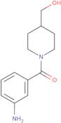 [1-(3-Aminobenzoyl)piperidin-4-yl]methanol