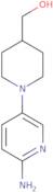 [1-(6-Aminopyridin-3-yl)piperidin-4-yl]methanol