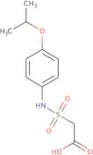 2-{[4-(Propan-2-yloxy)phenyl]sulfamoyl}acetic acid