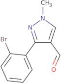 3-(2-Bromophenyl)-1-methyl-1H-pyrazole-4-carbaldehyde