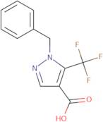 1-Benzyl-5-(trifluoromethyl)-1H-pyrazole-4-carboxylic acid