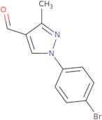 1-(4-Bromophenyl)-3-methyl-1H-pyrazole-4-carbaldehyde