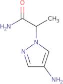 2-(4-Amino-1H-pyrazol-1-yl)propanamide