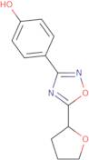 4-[5-(Oxolan-2-yl)-1,2,4-oxadiazol-3-yl]phenol