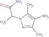 2-(4-Amino-3,5-dimethylpyrazol-1-yl)propanamide