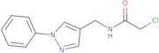 2-Chloro-N-[(1-phenyl-1H-pyrazol-4-yl)methyl]acetamide