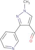 1-Methyl-3-(pyridin-3-yl)-1H-pyrazole-4-carbaldehyde