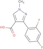 3-(2,4-Difluorophenyl)-1-methyl-1H-pyrazole-4-carboxylic acid