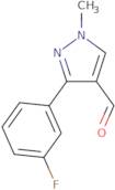 3-(3-Fluorophenyl)-1-methyl-1H-pyrazole-4-carbaldehyde