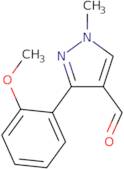 3-(2-Methoxyphenyl)-1-methyl-1H-pyrazole-4-carbaldehyde