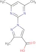 1-(4,6-Dimethylpyrimidin-2-yl)-3-methyl-1H-pyrazole-4-carboxylic acid