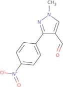 1-Methyl-3-(4-nitrophenyl)-1H-pyrazole-4-carbaldehyde
