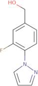 [3-Fluoro-4-(1H-pyrazol-1-yl)phenyl]methanol