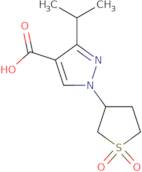 1-(1,1-Dioxo-1lambda6-thiolan-3-yl)-3-(propan-2-yl)-1H-pyrazole-4-carboxylic acid