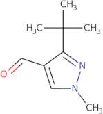 3-tert-Butyl-1-methyl-1H-pyrazole-4-carbaldehyde