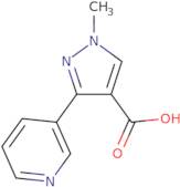 1-Methyl-3-(pyridin-3-yl)-1H-pyrazole-4-carboxylic acid